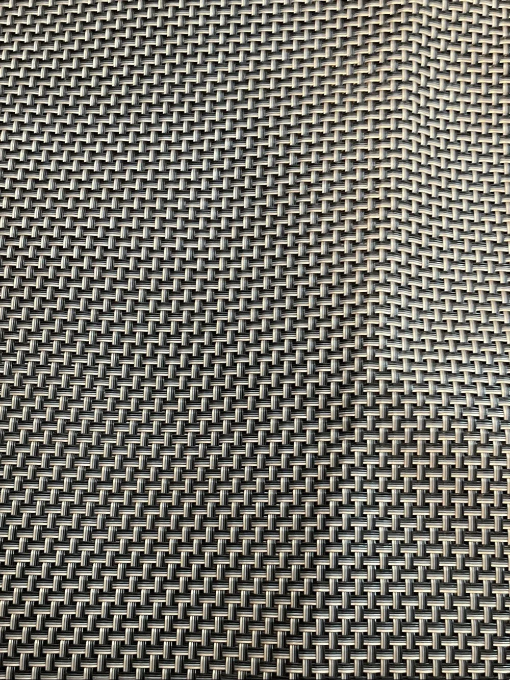 Black and White Woven Kitchen Placemat - Unbranded